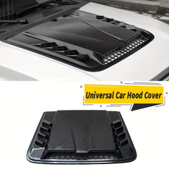 Universal ABS Polished Finish Engine Cooling Air Inlet Hood Vents by Snagg A Hood Vent