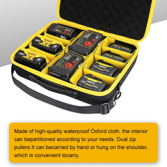 Portable Power Tool Battery Storage Case For DEWALT Batteries
