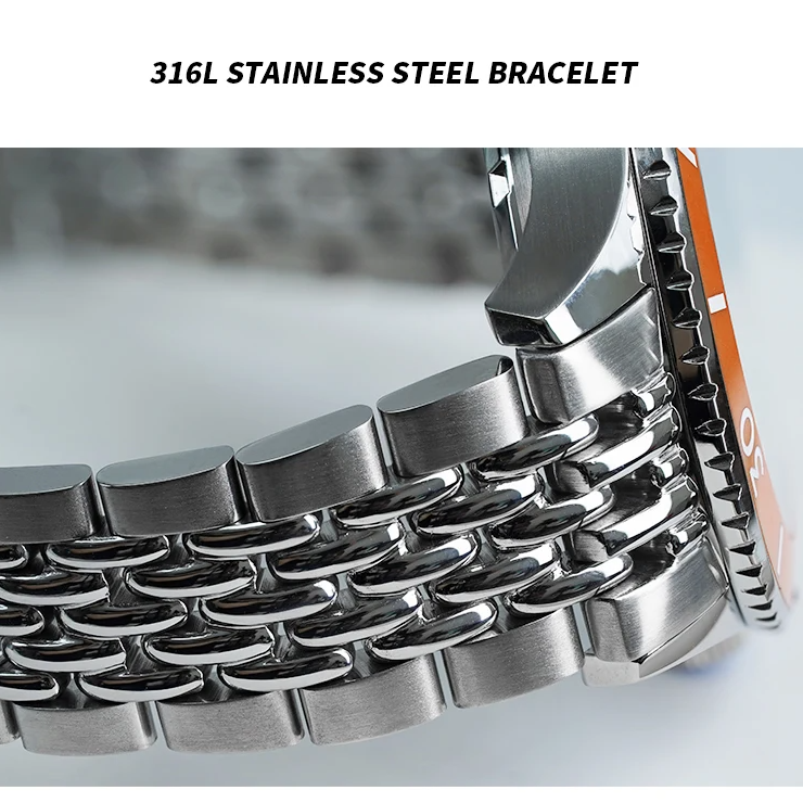 Automatic Mechanical Diver Watch – NH35 Ceramic Bezel | Sapphire AR Glass | 200M Waterproof - Men’s Watches