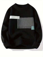 Men’s Geometric Pattern Sweater by Snagg A Jumper