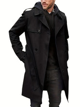 Plus Size Men’s Double-Breasted Windbreaker Coat by Snagg A Coat