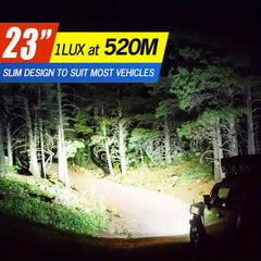 23inch Osram LED Light Bar Spot Flood Driving Offroad Lamp 23’’ 4WD 4x4 - Exterior Accessories