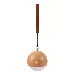 Solid Wood LED Night Light Voice & Touch Control by Snagg A Wall Light