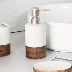 4 Piece Ceramic Bathroom Set by Snagg A Bathroom Set