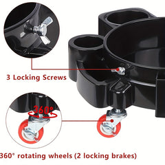 Heavy Duty Car Wash Bucket Cart with Wheels by Snagg A Bucket