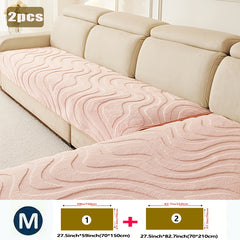 2pcs Bohemian Modern Wave Sofa Cushion Cover Set by Snagg A Sofa Cover