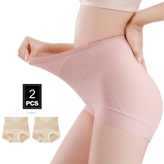 High Waist Tummy Control Briefs | 2-Pack Body Shaper Shapewear All-Day Comfort