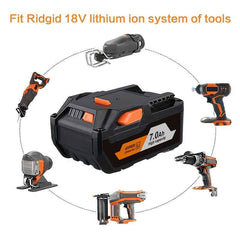 2 Pack 18 V 7.0 Ah Lithium-Ion Batteries — Replacement for Ridgid 18 V