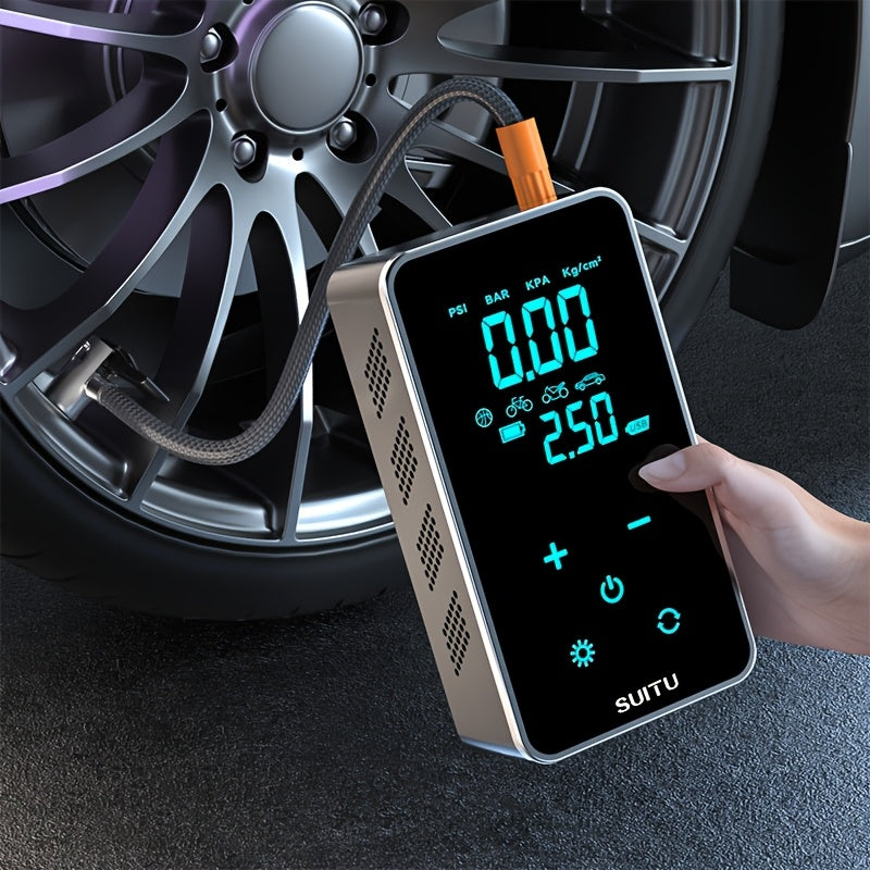 Wireless Fast Charging Tire Inflator by Snagg A Car Inflator