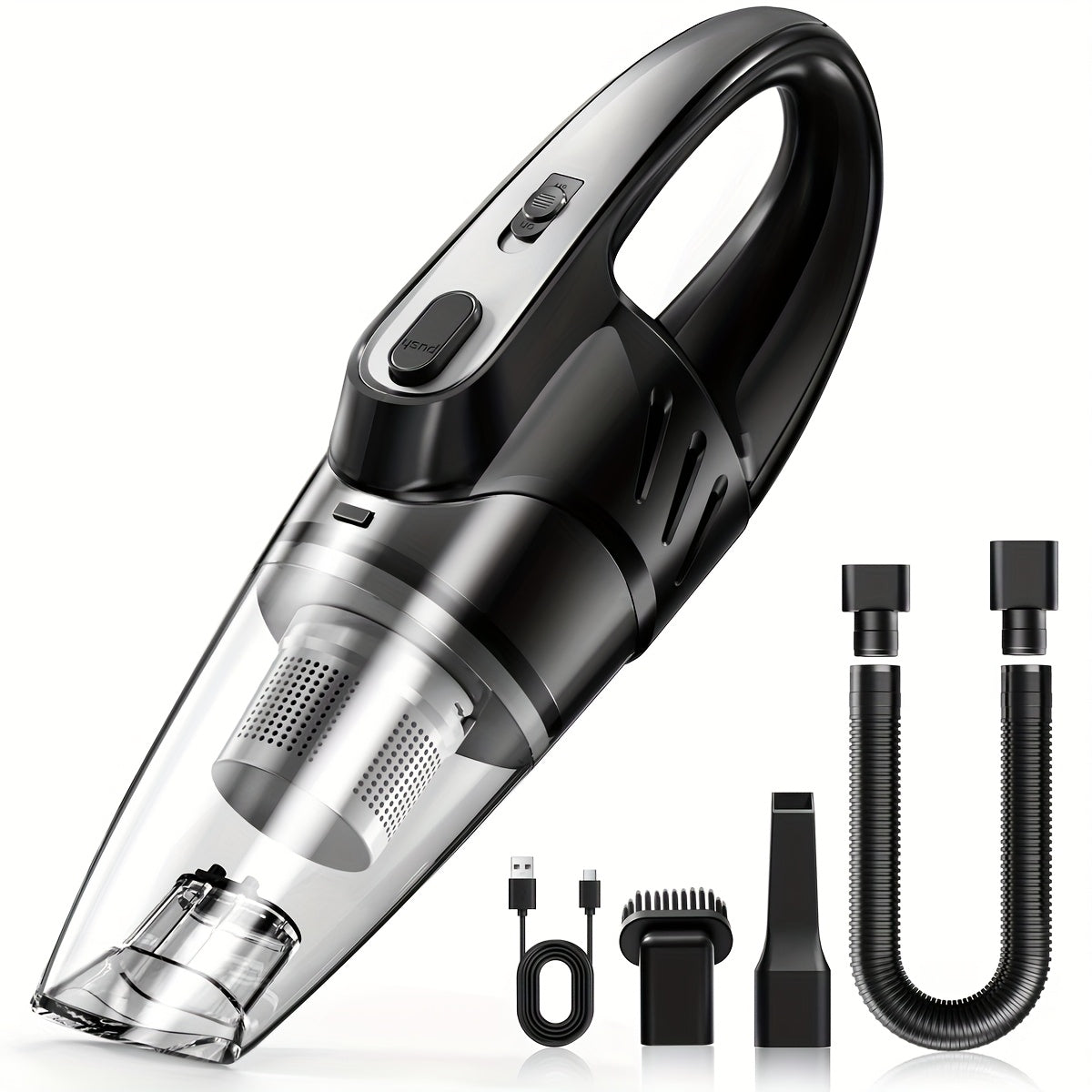 Strong Suction Mini Cordless Vacuum by Snagg A Car Vacuum