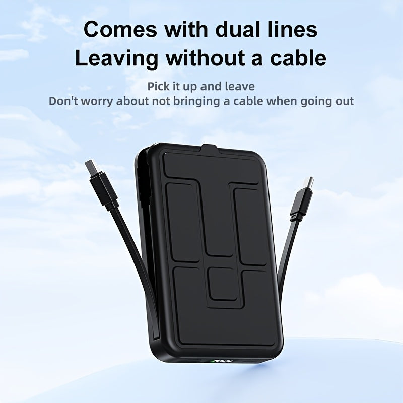 10000mAh Magnetic Fast Charging Power Bank by Snagg A Power Bank