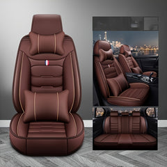 5 Seater Faux Leather Car Seat Cover Set by Snagg A Seat Cover