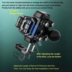 Motorcycle Phone Mount by Snagg A Phone Holder