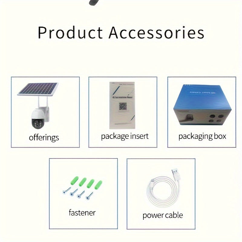 2 Pack 4MP Solar Powered Security Cameras by Snagg An Outdoor Camera
