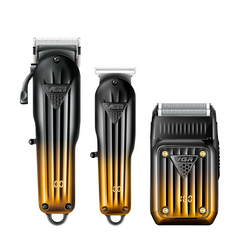 Professional 3 Piece Master Grooming Suite – 2000mAh High Performance Clipper, Trimmer, and Shaver Collection