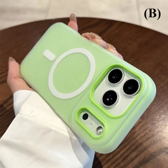 MagSafe Clear Matte Finish Shockproof Dual-Layer Protection Case – for iPhone 17 Series