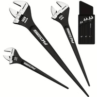 3-Piece Adjustable Spud Wrench Set - SnaggIt