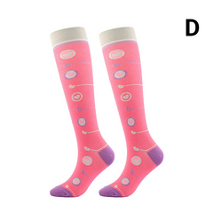 Stylish Compression Socks Elastic Support for Varicose Veins & Swelling Relief