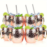 Moscow Mule Mugs 16oz Stainless Steel Shatter Resistant Home by Snagg A Cup