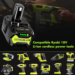 8.0Ah High-Capacity Replacement Battery for Ryobi 18V ONE+ - SnaggIt