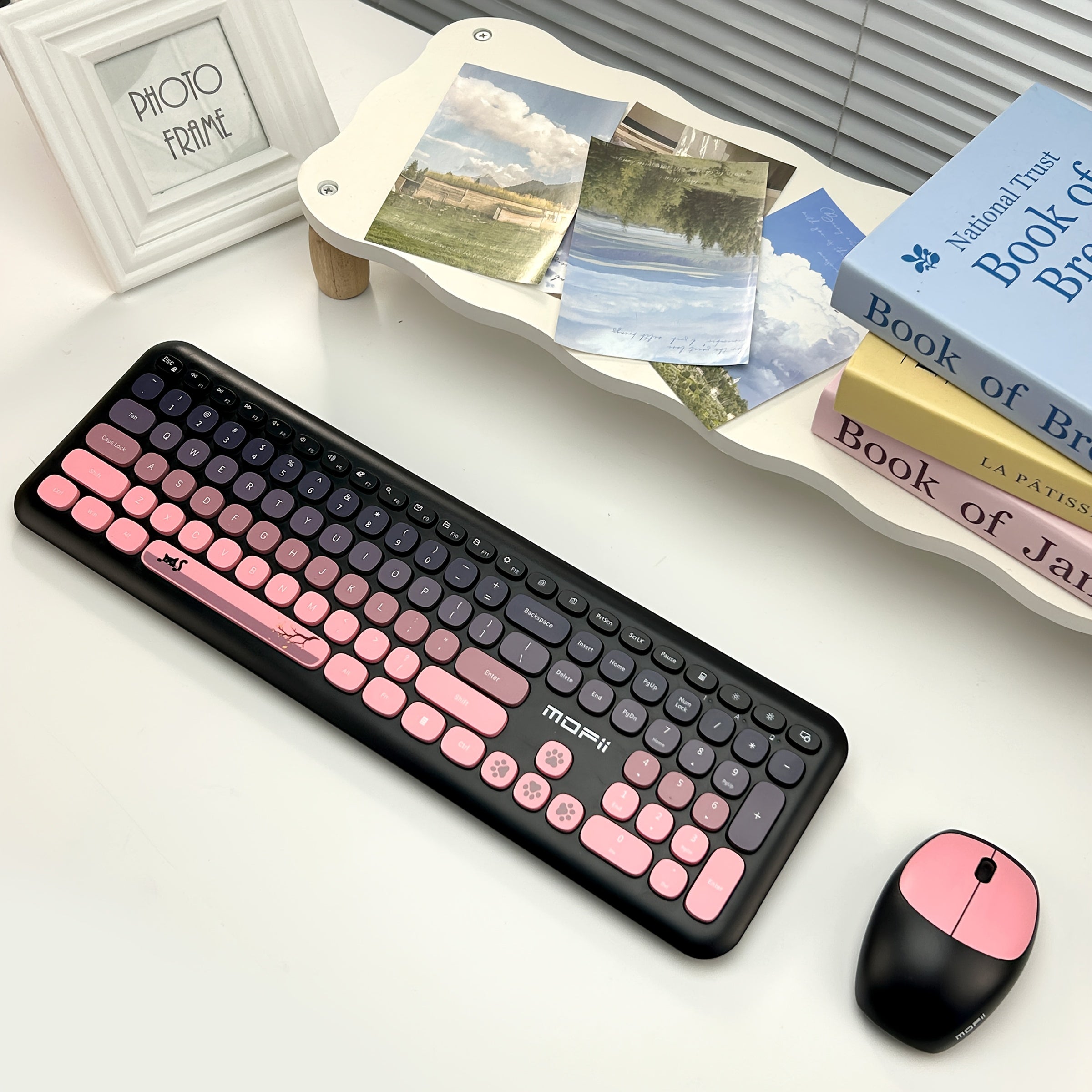 2.4G Wireless Keyboard & Mouse Set Quick USB Connection for Office, Gaming & Everyday Use by Snagg A Keyboard