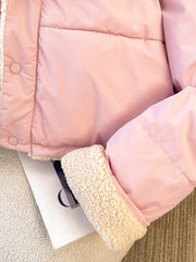 Women’s Short Collar Reversible Jacket by Snagg A Jacket