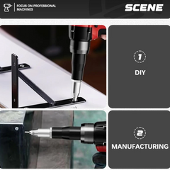 20V Brushless Auto Rivet Gun – 3.2–4.8mm Cordless Riveting Tool for Metalwork