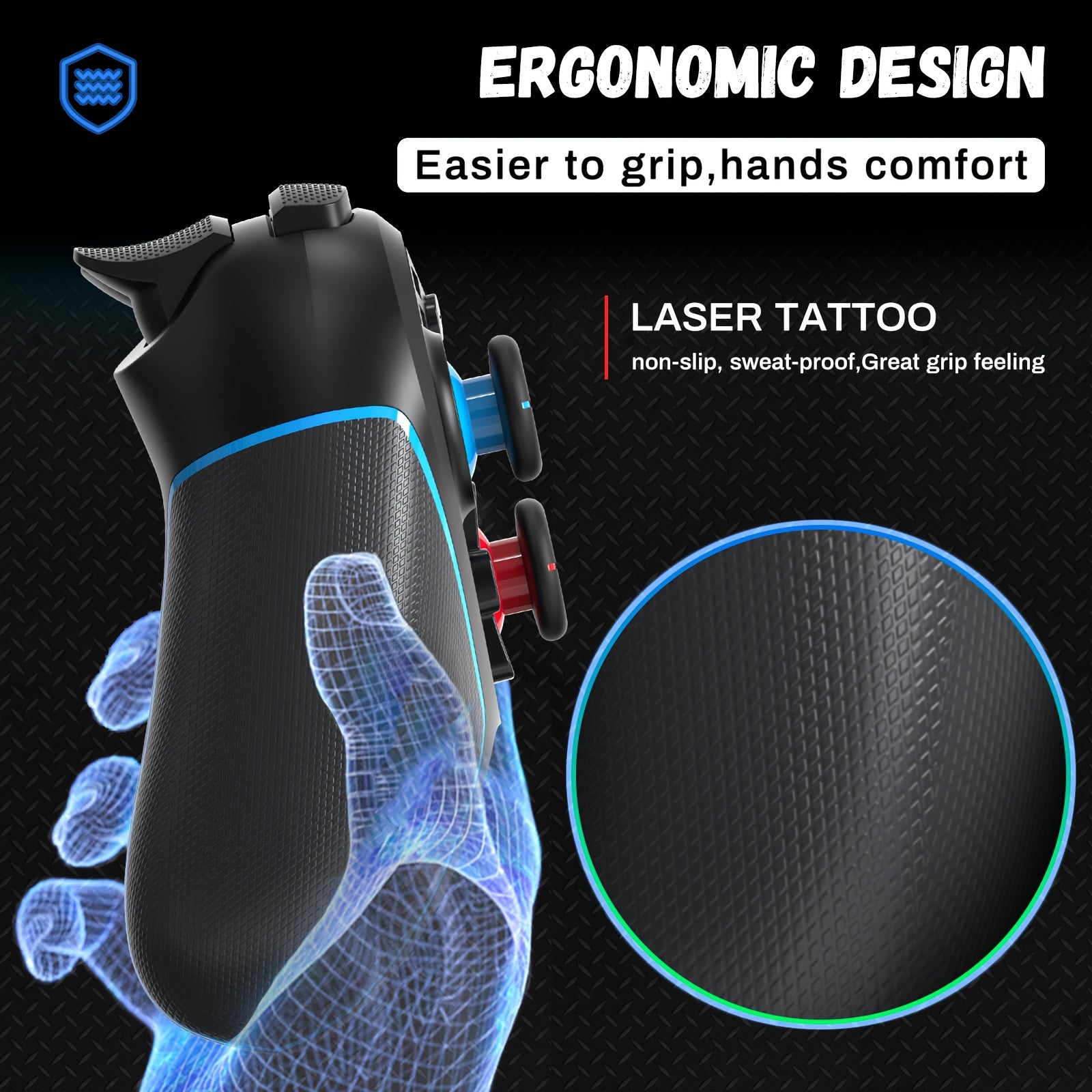 Wireless Pro Controller Compatible With Switch, OLED, Lite & PC by Snagg A Game Controller