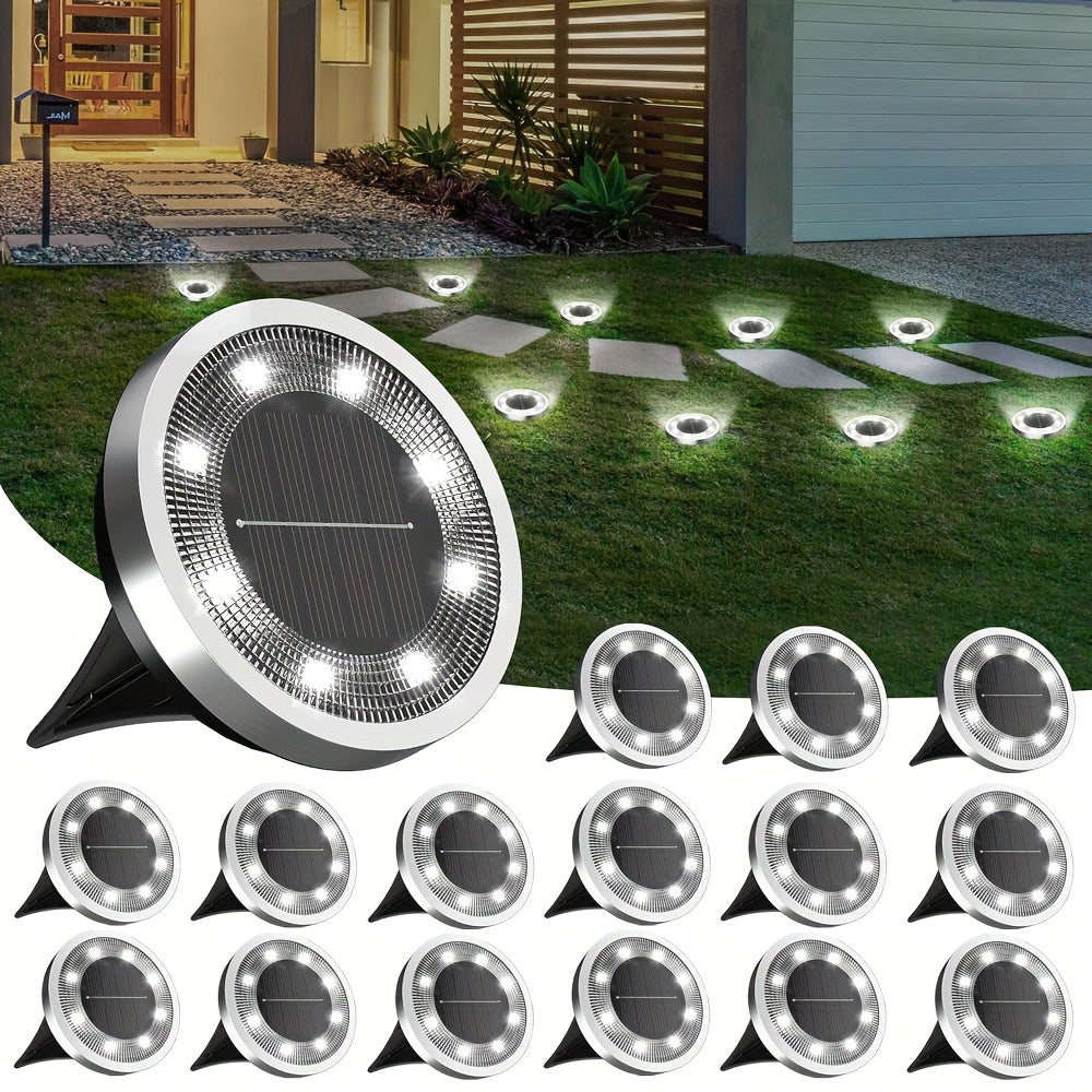 16pcs Solar Ground Lights by Snagg An Outdoor Light