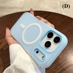 MagSafe Clear Matte Finish Shockproof Dual-Layer Protection Case – for iPhone 17 Series