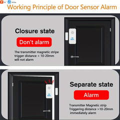 12 Pack WiFi Door & Window Sensors by Snagg A Sensor Alarm