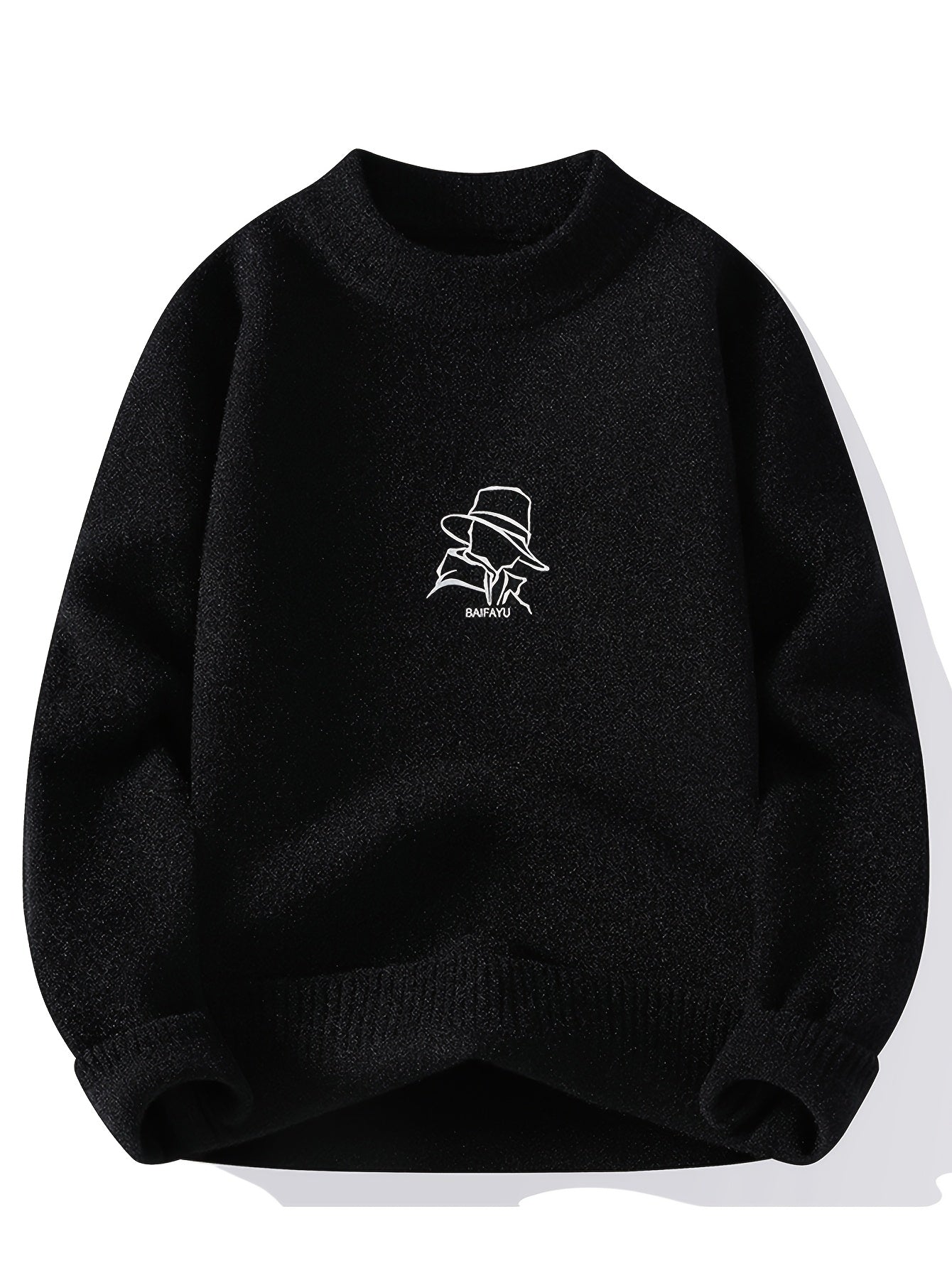 Men’s Graphic Knit Sweatshirt by Snagg A Jumper