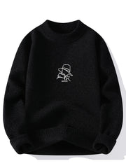 Men’s Graphic Knit Sweatshirt by Snagg A Jumper