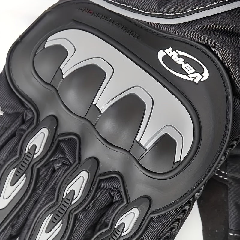 Touchscreen Riding Gloves with Reinforced Palm & Adjustable Strap by Snagg A Motorcycle Gloves