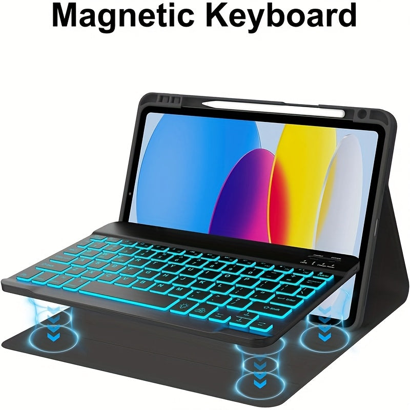 Protective Case With Keyboard Suitable for iPad Pro 11 by Snagg A Wireless Keyboard