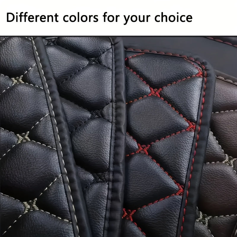 3D Faux Leather Trunk Mat by Snagg A Trunk Mat