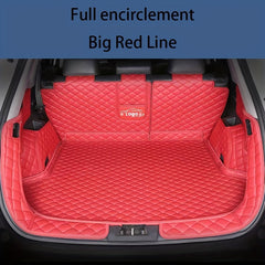 3D Faux Leather Trunk Mat by Snagg A Trunk Mat