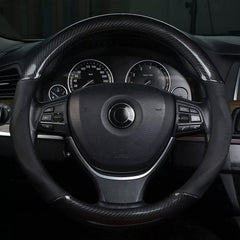 Carbon Fiber Style Steering Wheel Cover by Snagg A Steering Wheel Cover