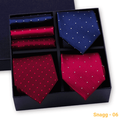 Formal Men’s Tie Collection — 3 Luxury Neckties & Handkerchiefs - GL-13 - Others In Fashion