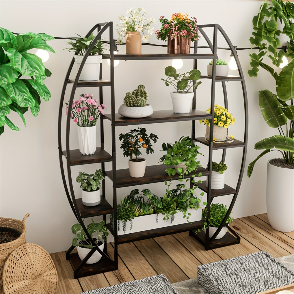 Half Moon Plant Stand by Snagg A Rack