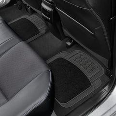 Universal PVC Car Floor Mats – 4pcs by Snagg A Floor Mat