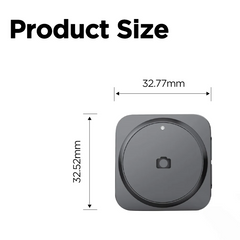 Wireless Bluetooth Remote Control (BTR200) | Instant One Touch Event Locking For Dash Cams