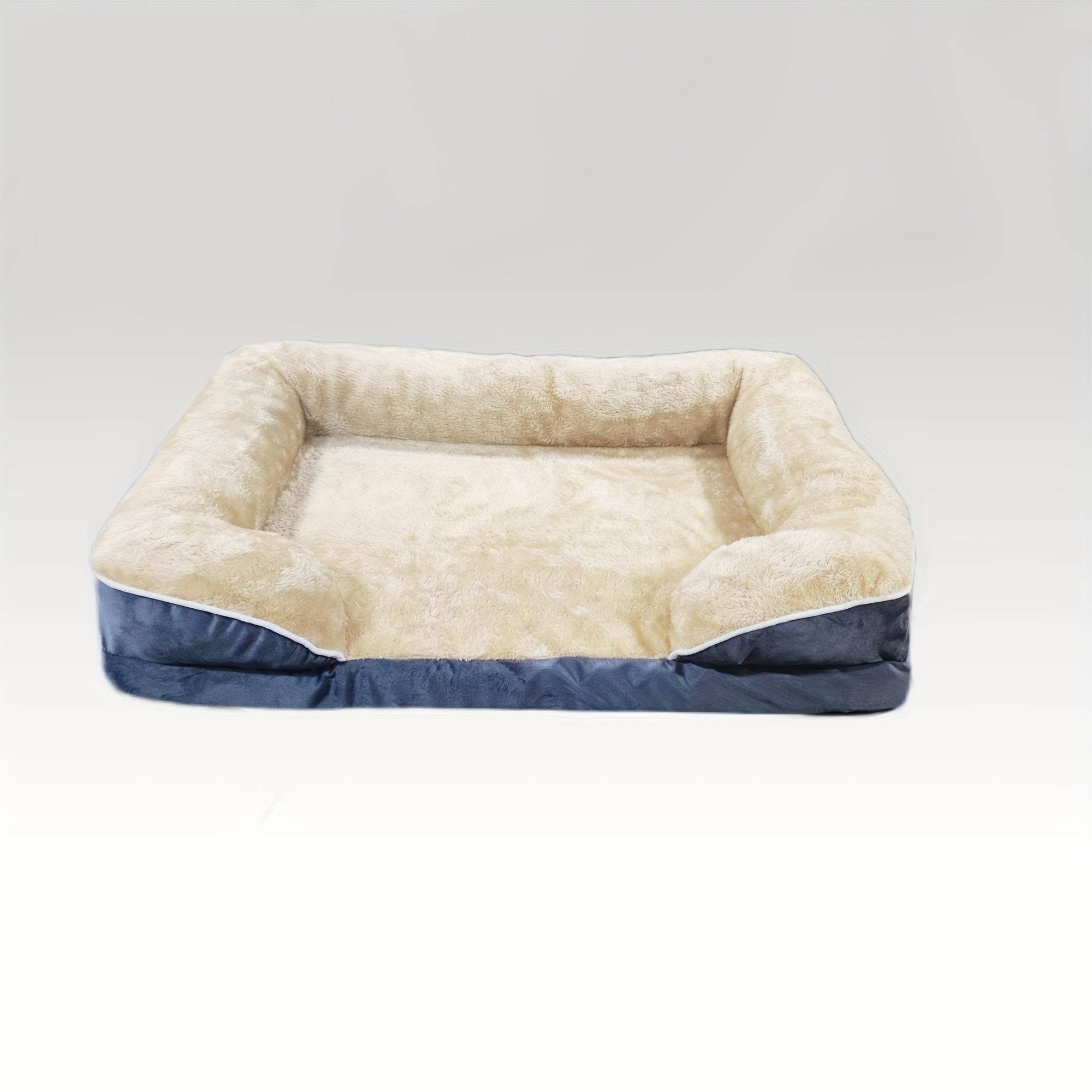 Cozy Warmth Large Dog Bed with Removable Cover - SnaggIt