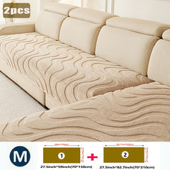 2pcs Bohemian Modern Wave Sofa Cushion Cover Set by Snagg A Sofa Cover