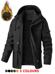 Heavyweight Winter Jacket with Detachable Hood by Snagg A Jacket