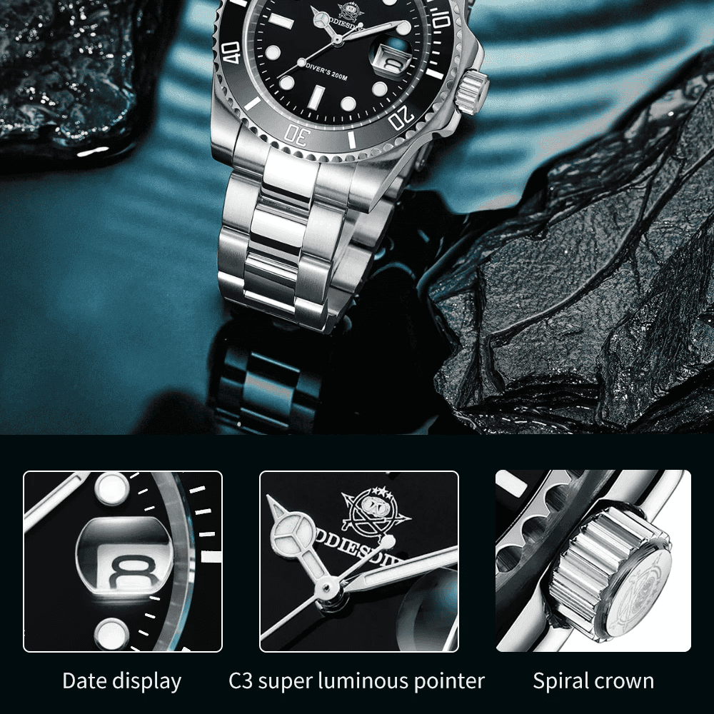 Luxury Stainless Steel Watch for Men - Men’s Watches