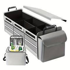 Car Trunk Organizer Large Capacity Foldable Storage Bag by Snagg A Storage Box