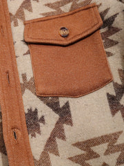 Men’s Aztec Jacket – Button-Front Casual Jacket by Snagg A Jacket