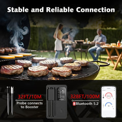 Wireless 2 Probe Meat Thermometer by Snagg A Thermometer