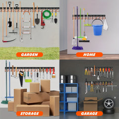20pcs Adjustable Rack Wall Mounted Tool Organizer by Snagg A Rack